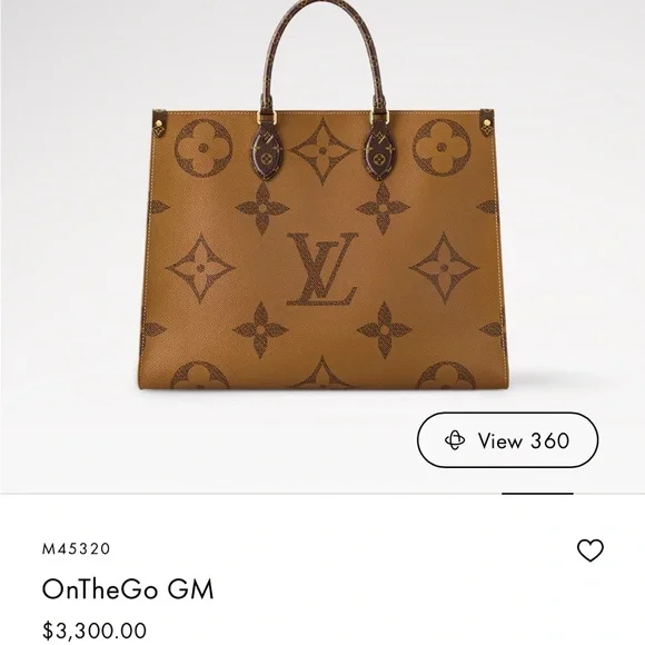 Louis Vuitton OnTheGo GM Tote - Picture 1 of 8